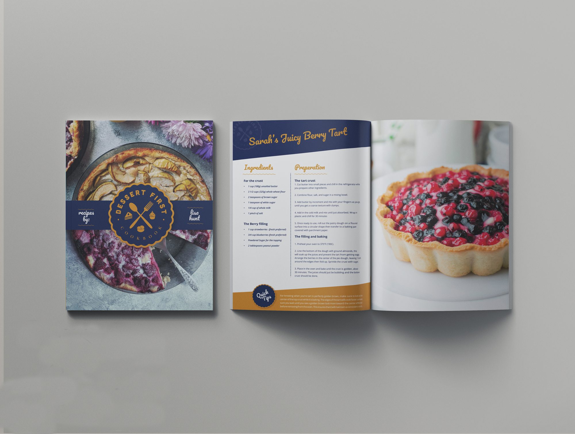 Dessert First Cookbook